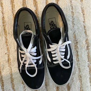Platform Black Vans
